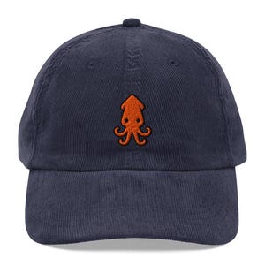 Octopus Hat, Octopus Cap, Beanie, Nautical Embroidered Baseball Hat, Ocean Animal Dad Hat, Sea Creature Lover Cap, Fathers Day Gift