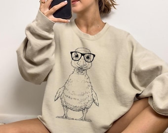 Duck Shirt, Baby Duck Sweatshirt, Cute Duck Lover Gift, Funny Farm Animal Lover Gift, Farmhouse Tshirt, Farmer Shirt, Duck Mom Gift