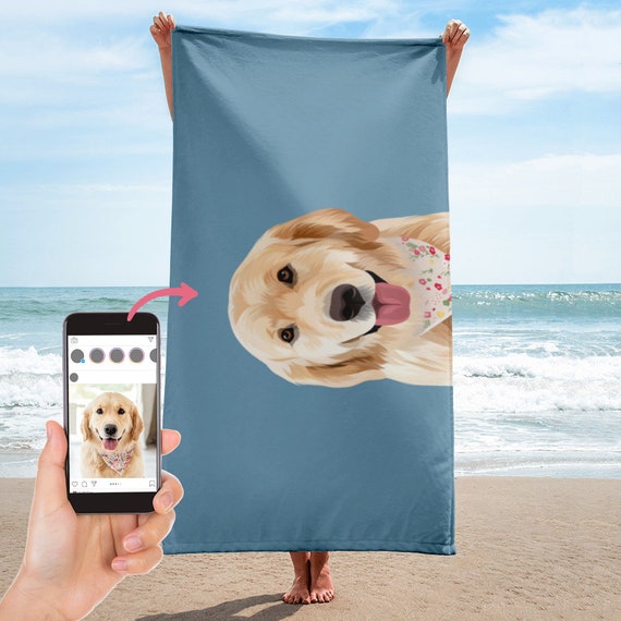 Dog beach cheap towel