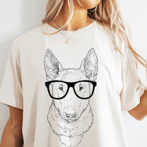 Bull Terrier Shirt, Bull Terrier Mom Sweatshirt, Cute Bull Terrier Gift, Bull Terrier Lover Gift, Funny Dog Dad Gift, Dog Owner Tshirt