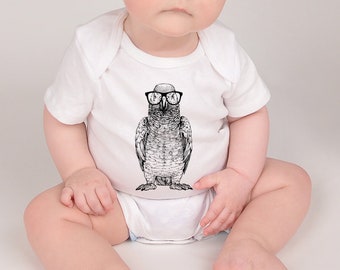 African Grey Parrot Baby Bodysuit, Hipster Bird Baby Clothes, Baby Boy Outfit, Girl Shirt, Baby Shower Gift, Toddler Kids Tshirt Youth Tee