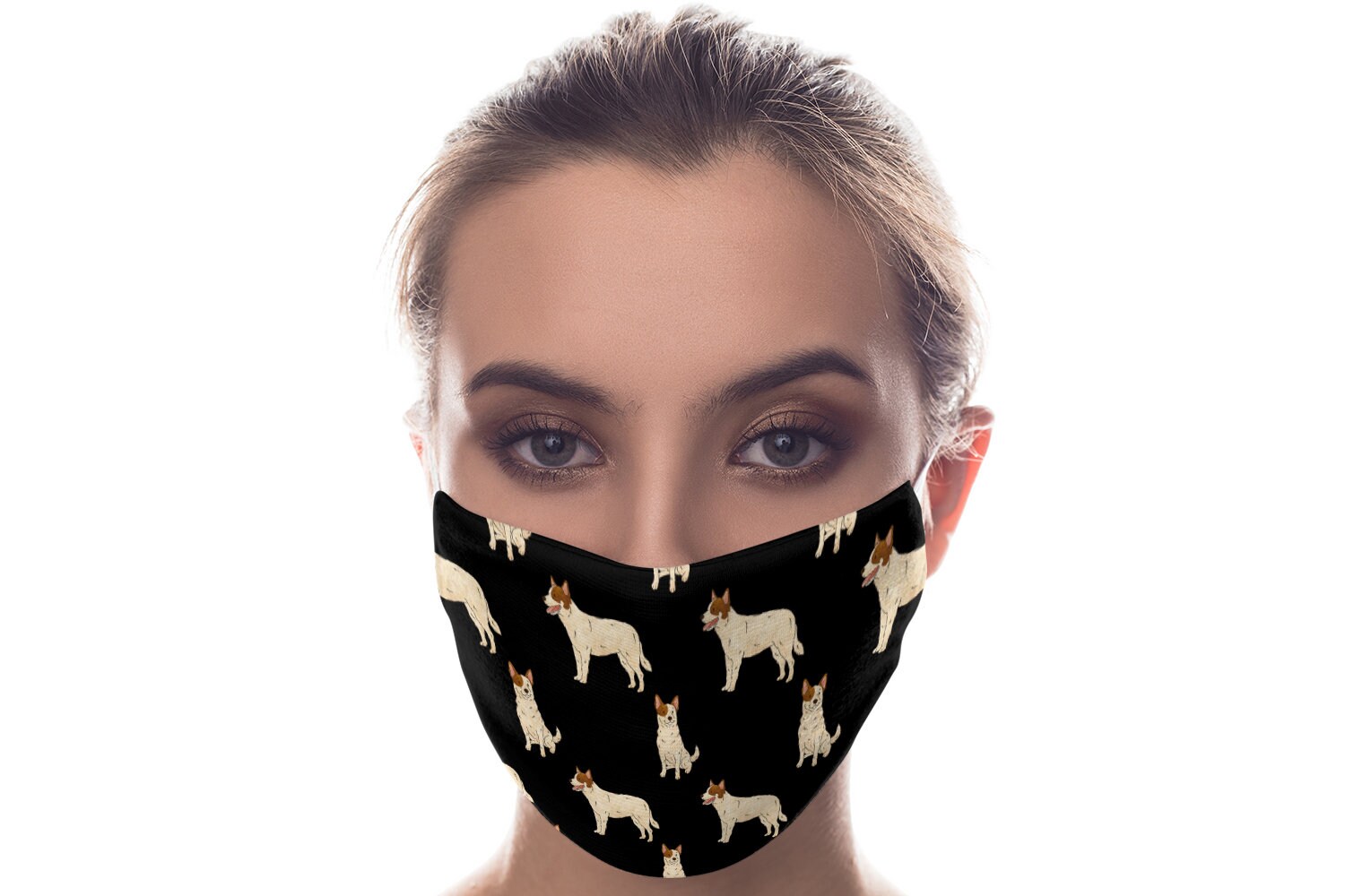 Heeler Face Mask Australian Cattle Dog Washable Face Mask for Etsy