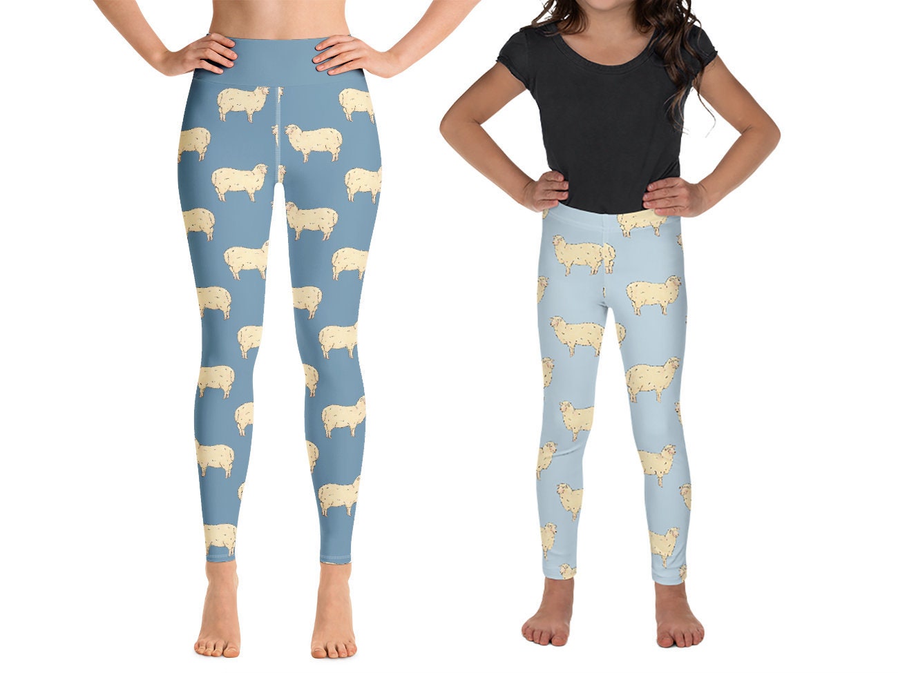 sheep yoga pants