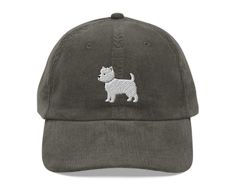 Westie Hat, West Highland White Terrier Mom Hat, Dog Cap, Beanie, Dog Embroidered Baseball Hat, Dog Dad Hat, Dog Lover Cap, Fathers Day Gift