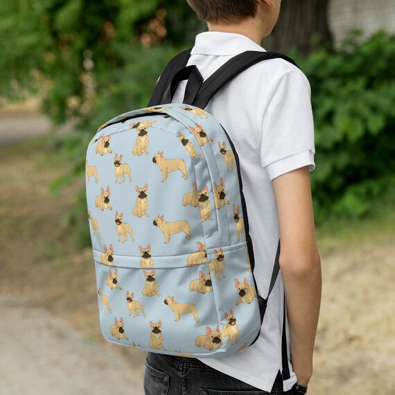 French Bulldog Backpack - Tan French Bulldog Backpack - Tan
