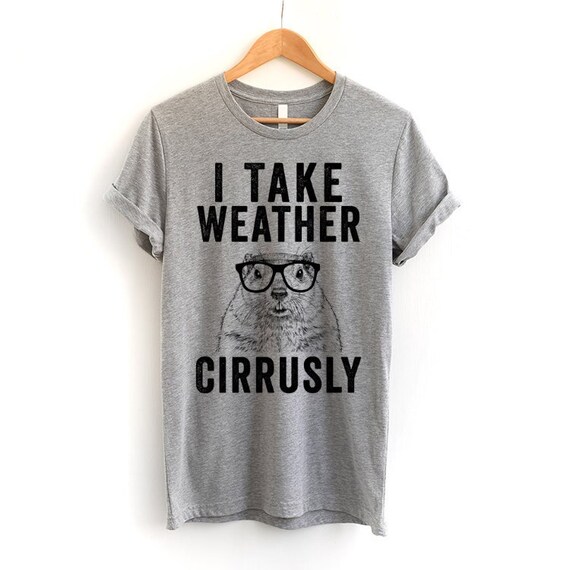 I Take Weather Cirrusly Shirt - Funny Meteorology T-Shirt I Take Weather Cirrusly Shirt - Funny Meteorology T-Shirt