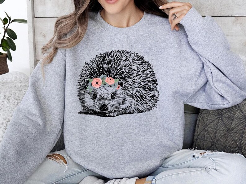 Funny and Cute Nerdy Animal Wearing Glasses shirt for Hedgehog lovers! This Hedgie art tshirt, tank top, kids tee, youth or sweatshirt is a perfect gift for Hedgehog Mom and Animal Lovers.