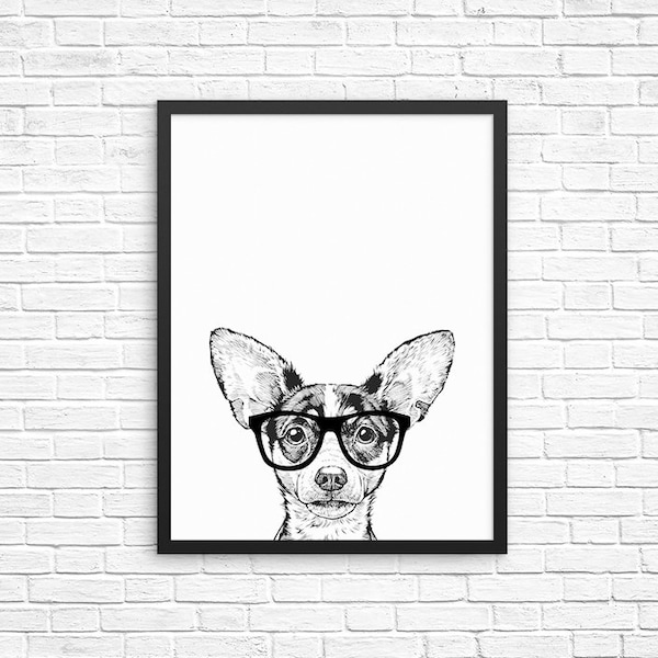 Rat Terrier Art Etsy