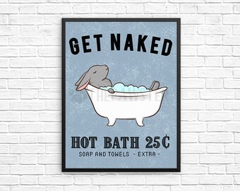 Naked Bunny Animal - Etsy
