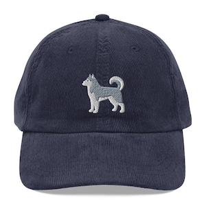 Siberian Husky Hat, Huskies Dog Mom Hat, Dog Cap, Beanie, Dog Embroidered Baseball Hat, Dog Dad Hat, Dog Lover Cap, Fathers Day Gift