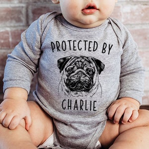 Pug Baby Clothes Etsy