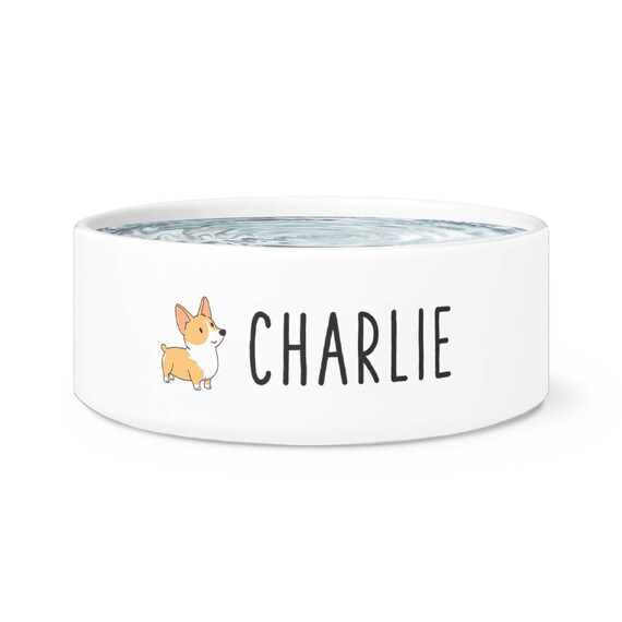 Personalized Dog Bowl Custom Name Dog Bowl Personalize Etsy