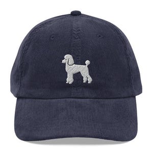 Poodle Hat, Poodle Dog Mom Hat, Dog Cap, Beanie, Dog Embroidered Baseball Hat, Dog Dad Hat, Dog Lover Cap, Fathers Day Gift