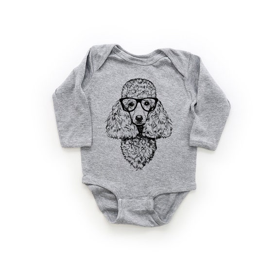 Poodle Baby Bodysuit, Dog Baby Clothes, Baby Boy Outfit, Girl Shirt, Funny  Baby Shower Gift, Toddler Kids Tshirt Youth Tee