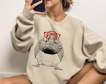 Finch Shirt, Finch Bird Sweatshirt, Cute Bird Lover Gift, Funny Finch Lover Gift, Zebra Finch Bird Tshirt