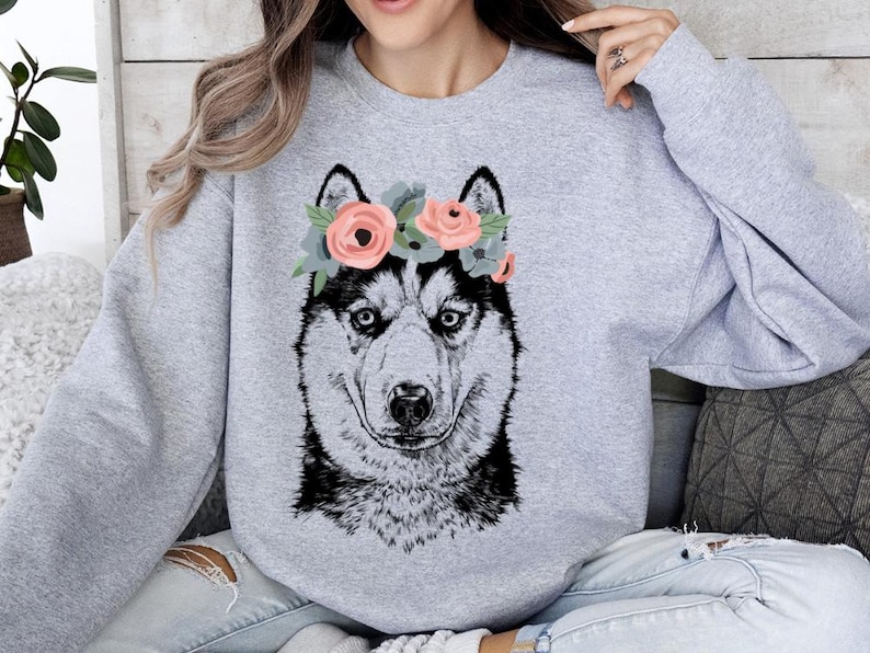 Funny and Cute Nerdy Dog Wearing Glasses shirt for Siberian Husky lovers! This Huskies Dog art tshirt, tank top, kids tee, youth or sweatshirt is a perfect gift for Siberian Husky Mom, Husky Dog Dad and Dog Lover.