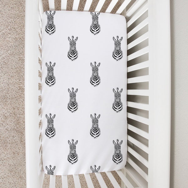 Zebra Baby Bedding Etsy