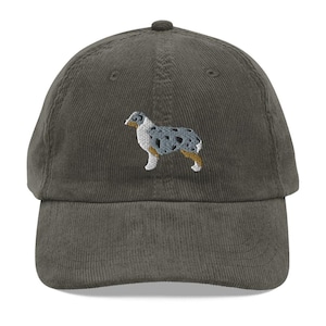 Australian Shepherd Hat, Aussie Beanie, Dog Cap, Dog Embroidered Baseball Hat, Dog Mom Dad Hat, Summer Dog Lover Cap, Fathers Day Gift