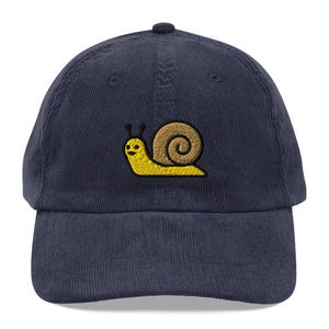 Snail Hat, Snail Cap, Beanie, Snail Embroidered Baseball Hat, Animal Dad Hat, Snail Lover Cap, Fathers Day Gift