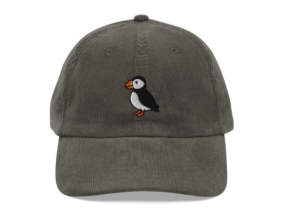 Puffin Hat, Puffin Bird Cap, Beanie, Bird Watching Embroidered Baseball Hat, Bird Dad Hat, Sea Parrot Lover Cap, Fathers Day Gift
