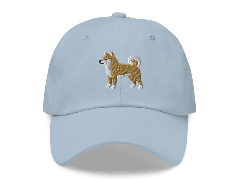 This embroidered Shiba Inu hat is a perfect gift for dog dad, dog mom, Shiba lovers, and dog owner. Whether it's a Shiba Inu beanie, vintage distressed hat, denim hat, corduroy hat or dad hat, it's a cute and funny way to show off your love for your Shiba dog.