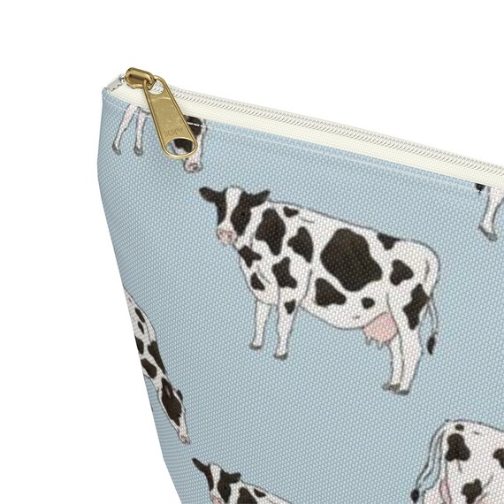 Cow Pouch, Pencil Case, Farm Animal Custom Teacher Bridesmaid
