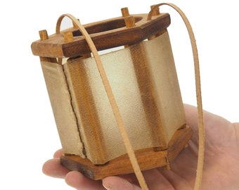 Alder Small  Medieval Lantern,  wooden, Viking lamp, Larp, SCA, Lantern, Candle light, Historical Re-enactment