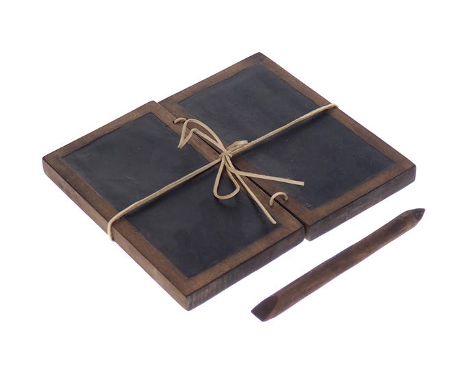 Black Wax tablet, oak color  Viking pattern, hand made, medieval theme, perfect gift for him and for her, Larp and SCA, reenactment,