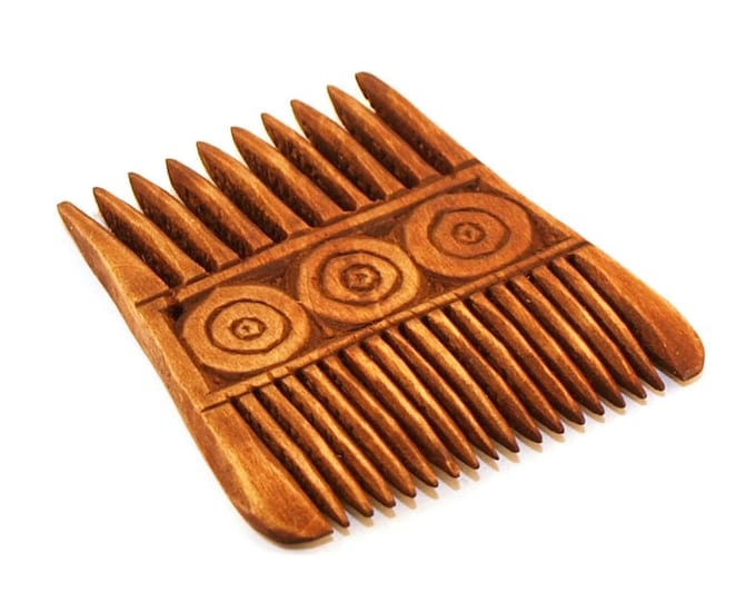 Viking Wooden Double Comb