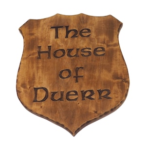Personalized Family Sign, Hand Carved, Coat of Arms, Custom, Family Shield, Wooden Emblem, Wedding Wood Art, Heraldic, Woodcraft
