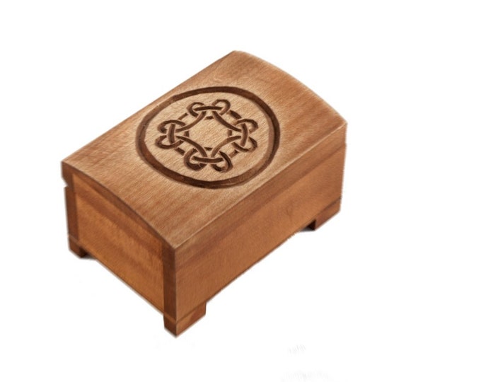 wooden historical jewelry box