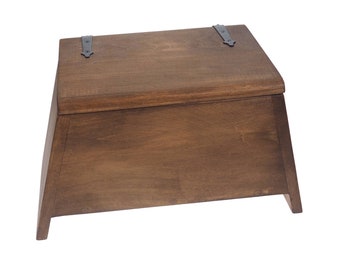 Pequeño cofre vikingo personalizado, tallado a mano, diseño nórdico, regalo de boda, SCA y LARP, cofre del tesoro