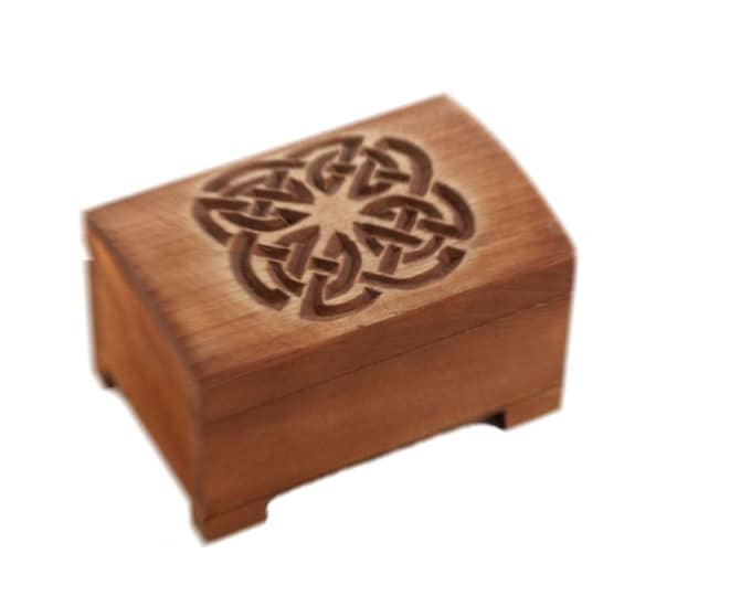 wooden historical jewelry box