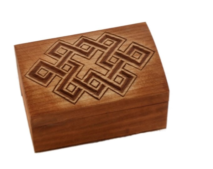 wooden historical jewelry box