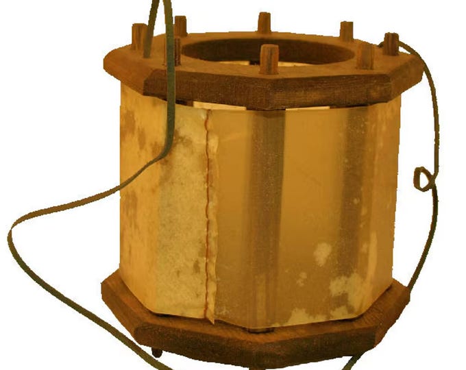 Wooden Medieval Lantern