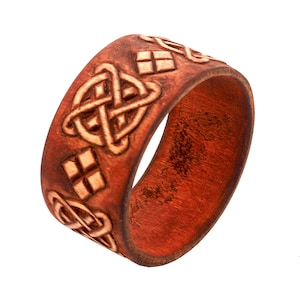 Wooden Jewelry Hand Carved Bracelet No 1