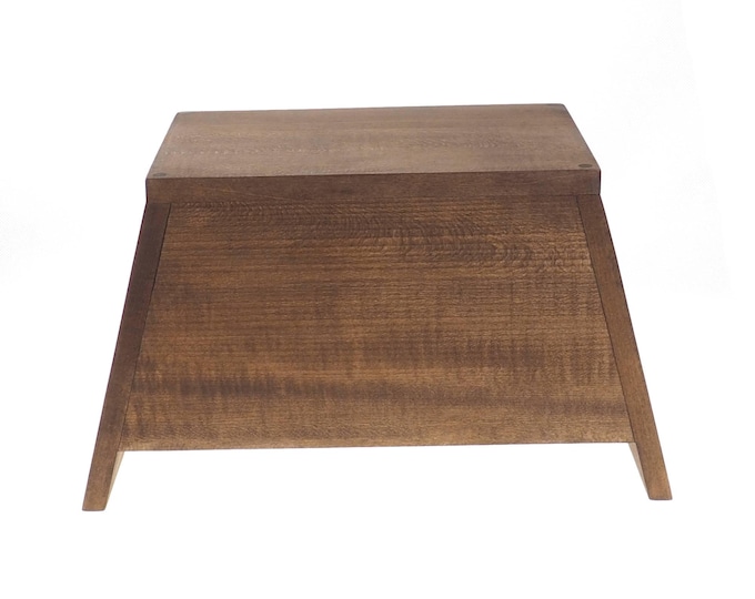 Simple Viking chest Wooden Urn For Human Ashes, Wooden Memorial Box, Keepsake Cremation Urns, Cremation Boxes For Burial, Viking pagan