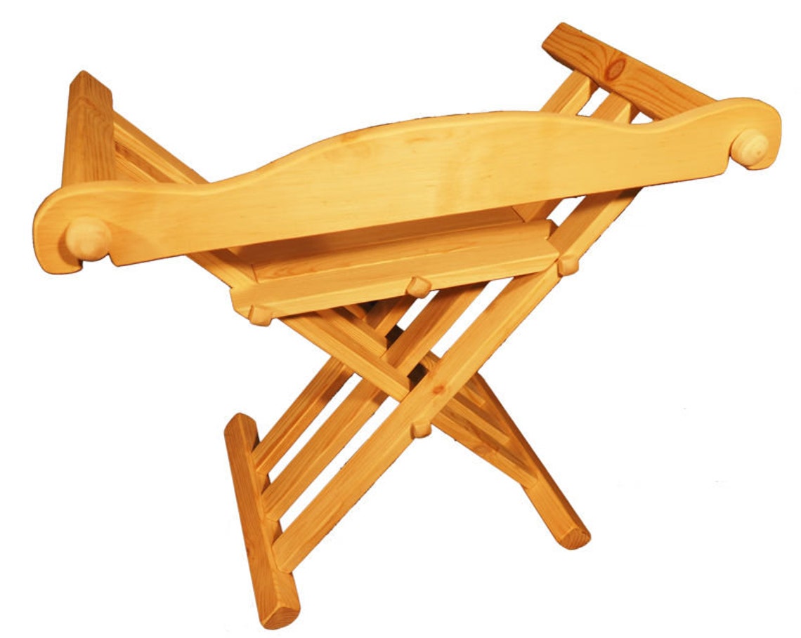 Wooden Medieval Viking Folding Chair With Back Support Etsy