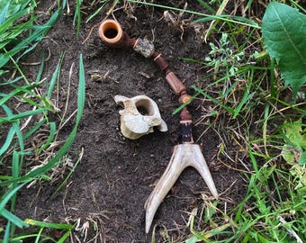 Antler -bone dread beads