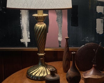 Berman Brass Table Lamp without Shade