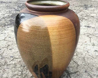 Pottery Craft Stoneware Oil Jar