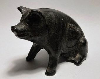 Hobart Cast Iron Pig Bank 1985 Advertising Commemorative for KitchenAid 100th