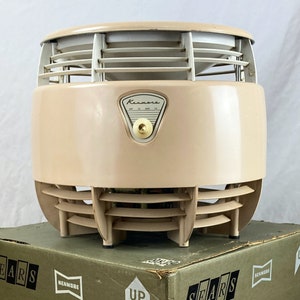 Hassock Fan Electric Three Speed by Sears Kenmore with Original Box