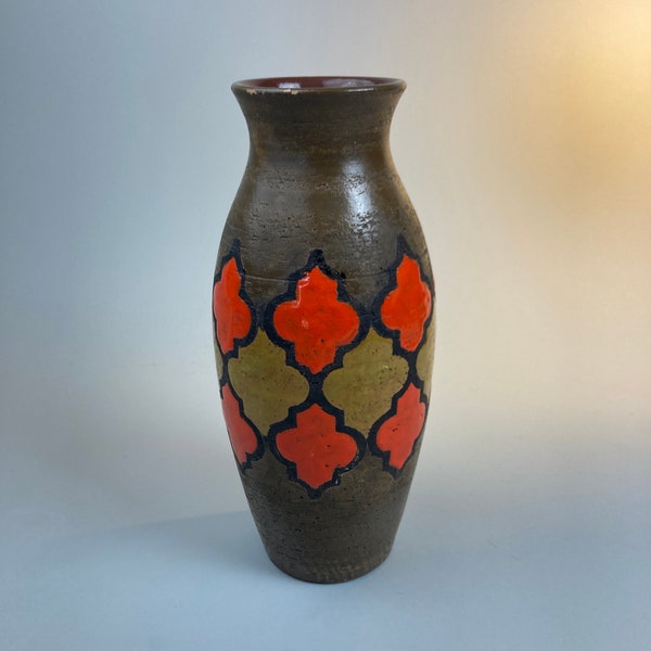 Bitossi Aldo Londi Big Italian Ceramic Vase Damaged