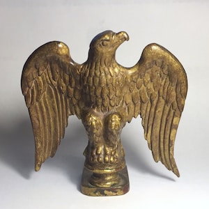 Federal Style Bronze Eagle Architectural Topper or Finial