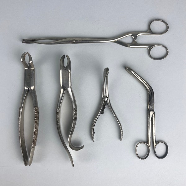 Antique Surgical Instruments - Lot of Five