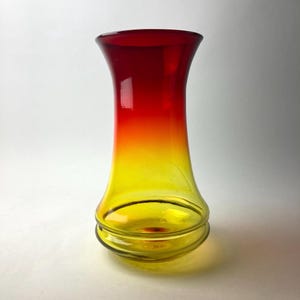 Don Shepherd for Blenko Glass 789 Tangerine Vase