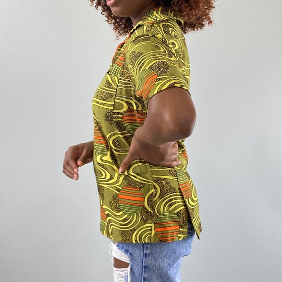 Edward's Custom Taylor Top with Mod Half Zipper F… - image 3