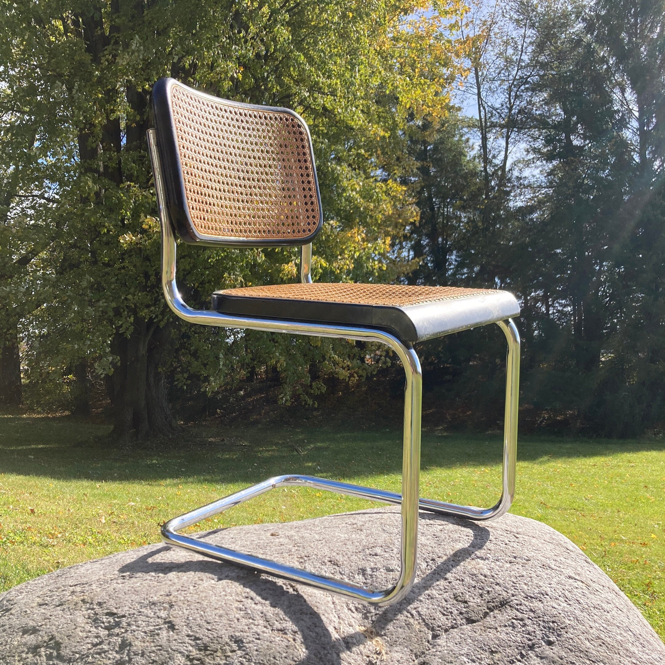 Marcel Breuer for Thonet B32 (S32) GFM Black Cesca Chair - Etsy