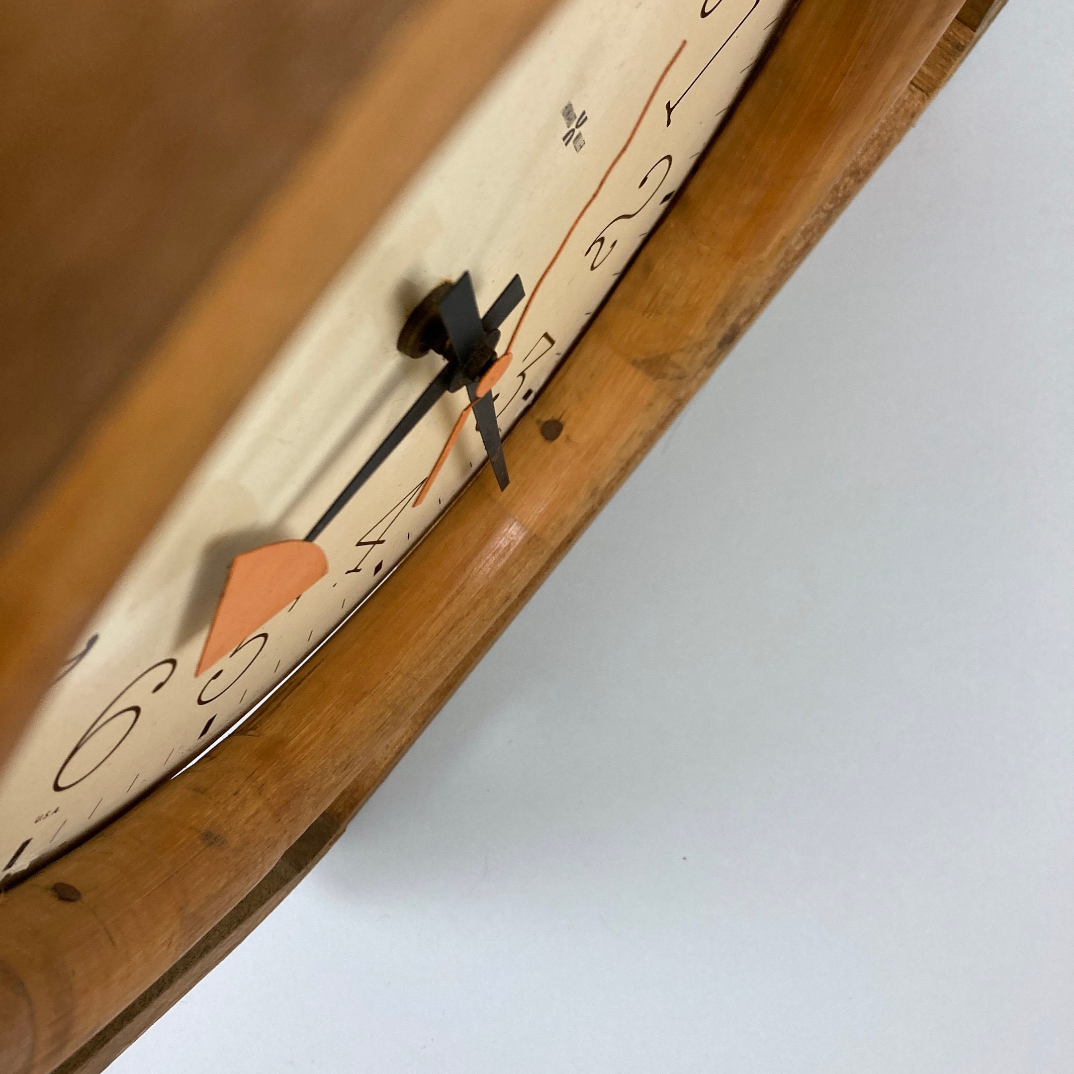 Howard Miller Wall Clock Model 622-654 Working as Is - Etsy